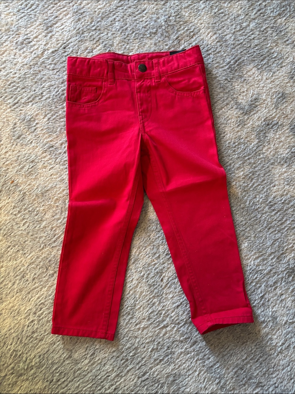 H&M Vibrant Red Stretch Pants